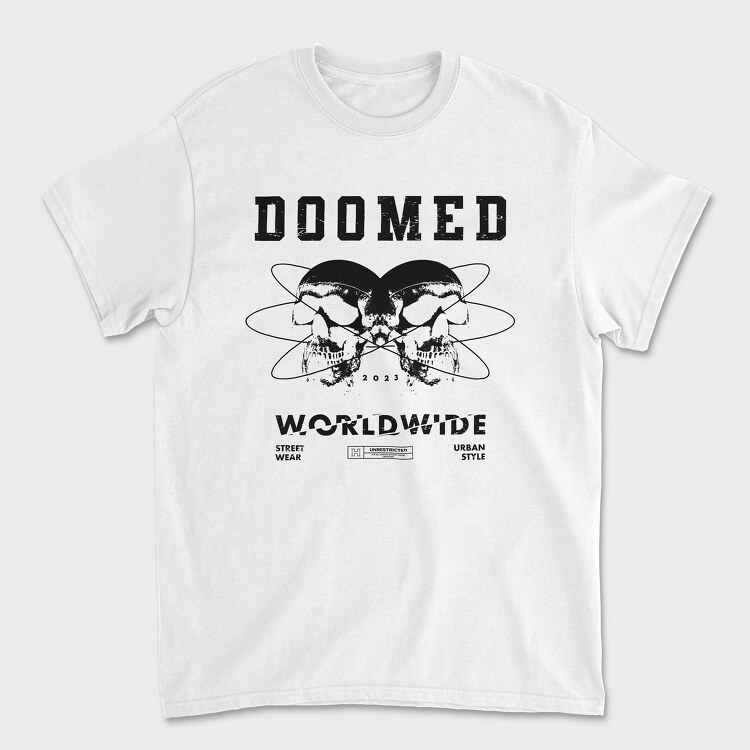 Doomed 1, Tricou Barbati (Unisex)