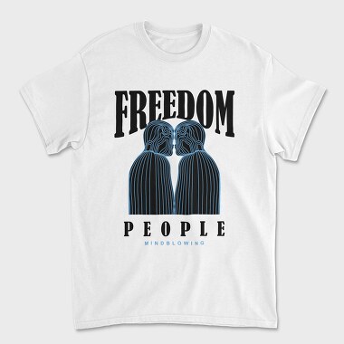 Freedom People 2, Tricou Barbati (Unisex)