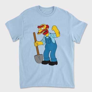 Tricou Barbati (Unisex), Groundskeeper Willie