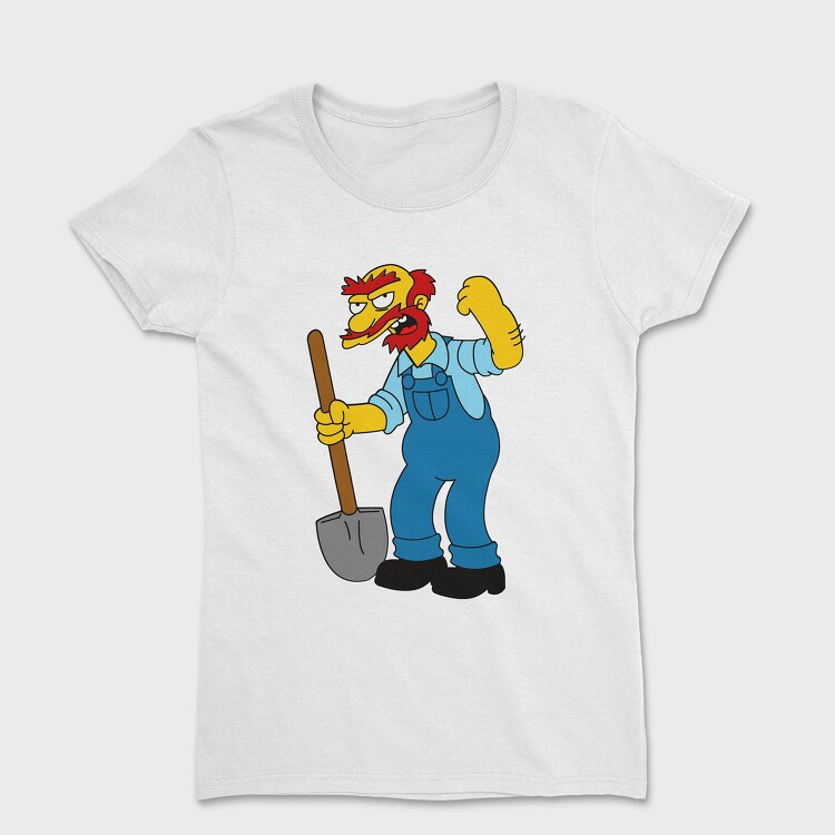 Tricou Femei, Groundskeeper Willie