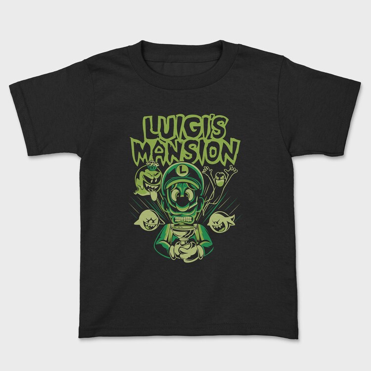 Luigi S Mansion, Tricou Copii