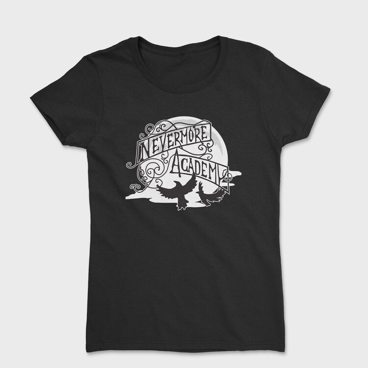 Tricou Femei, Nevermore Academy Merlina