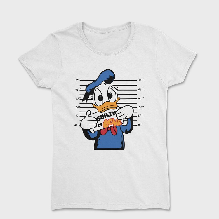 Tricou Femei, Prisoner Donald Duck