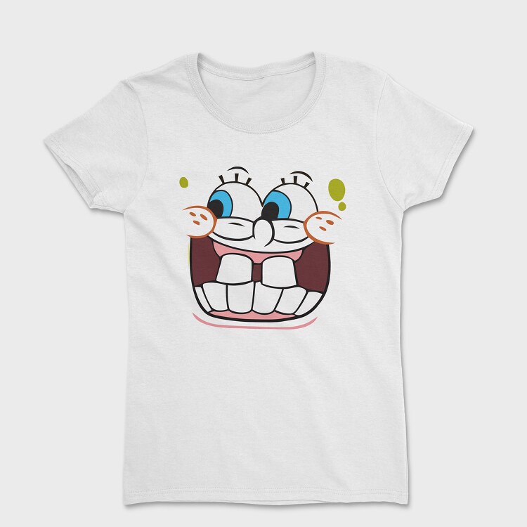 Tricou Femei, SpongeBob face 11