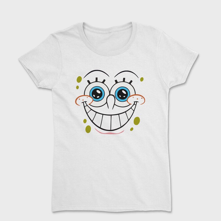 Tricou Femei, SpongeBob face 18