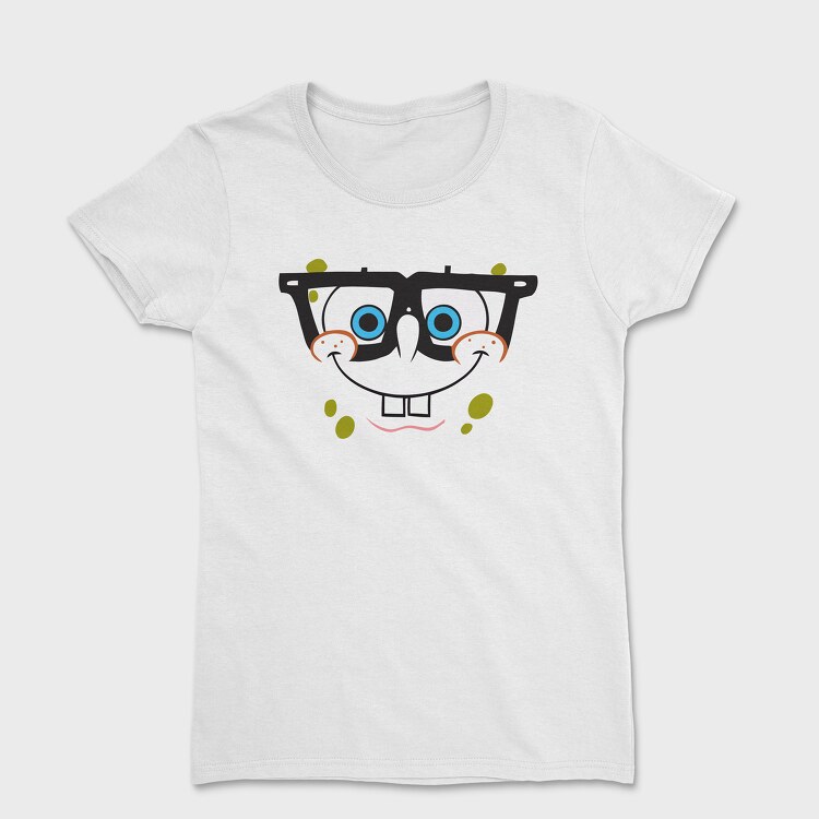 Tricou Femei, SpongeBob face 8