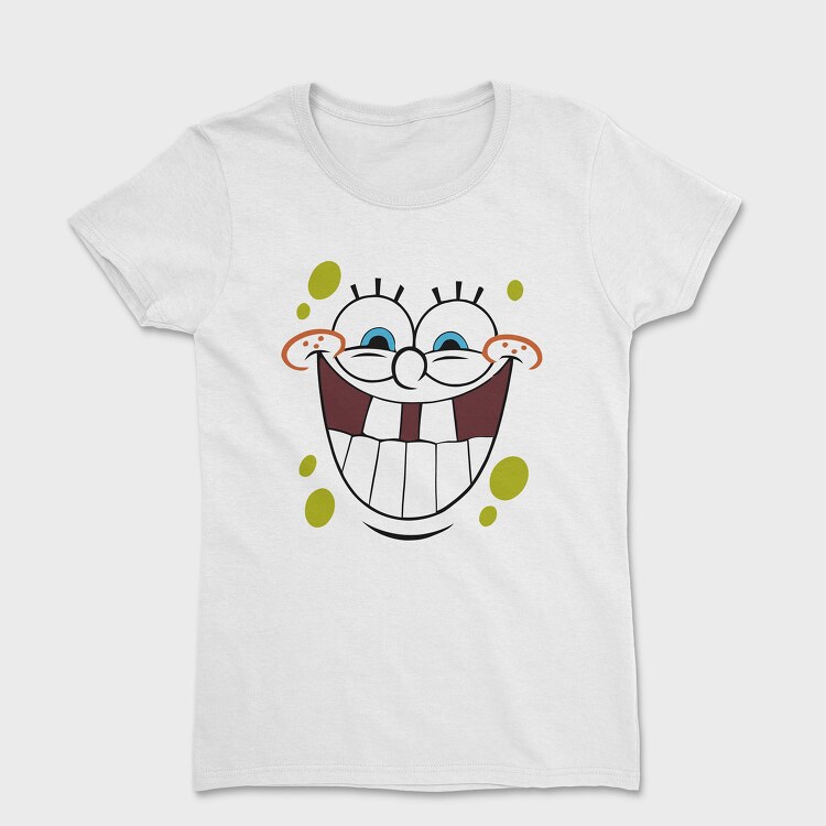 Tricou Femei, SpongeBob face 9