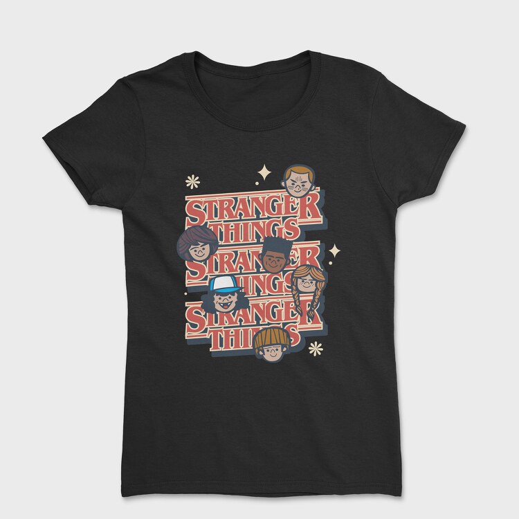 Tricou Femei, Stranger Things 8