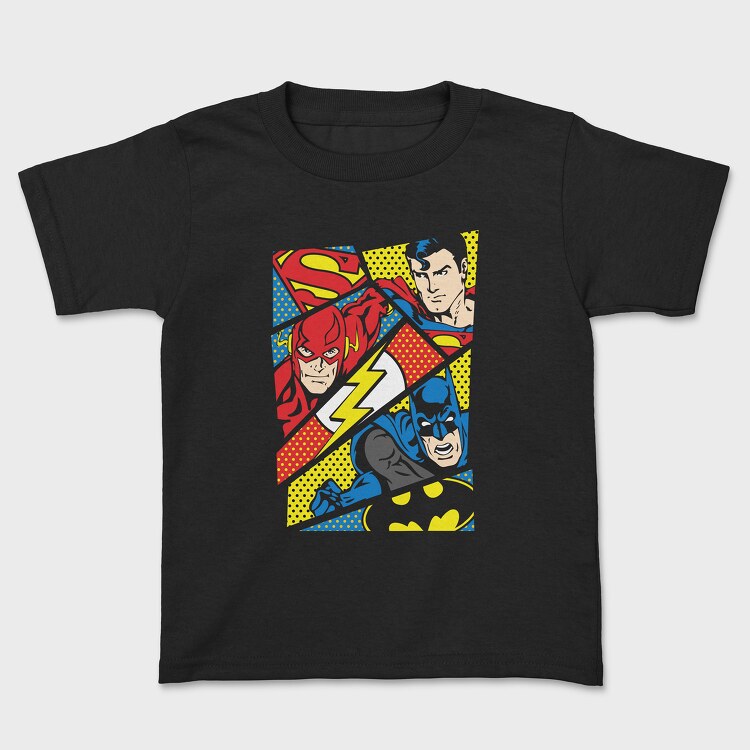 Tricou Copii, Superman Batman