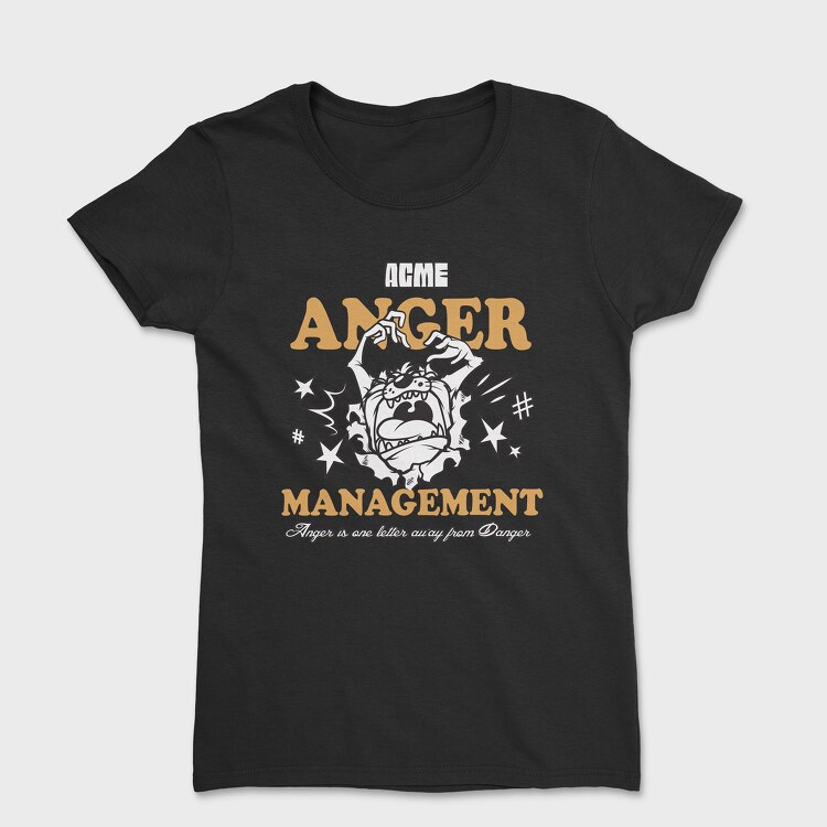 Tricou Femei, Tasmanian Devil Anger