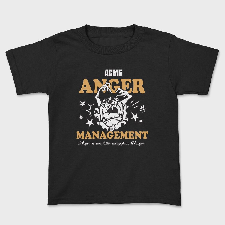 Tricou Copii, Tasmanian Devil Anger