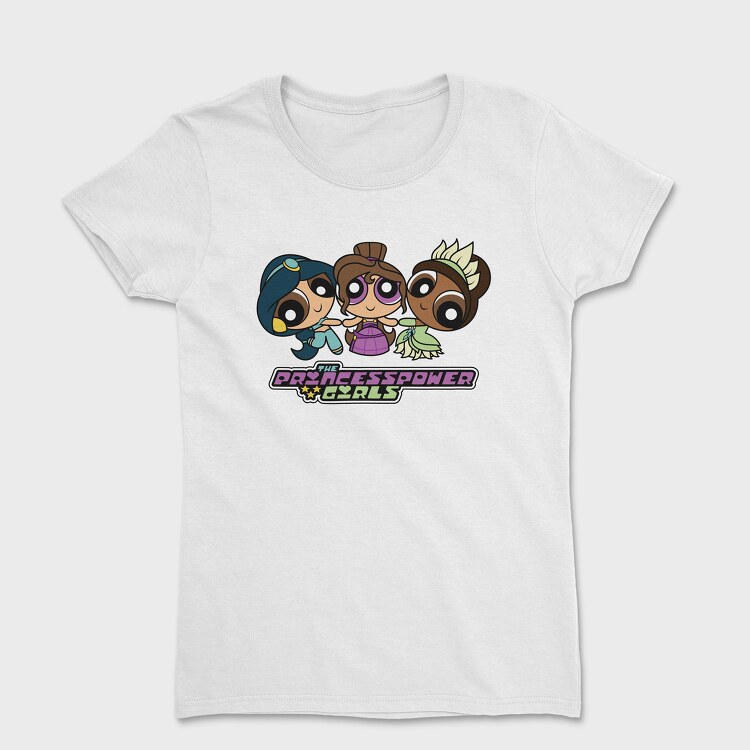 Tricou Femei, The Powerpuff Girls Jazmin Megara