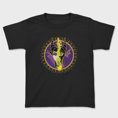 Tricou Copii, Villanas Disney Malefica B