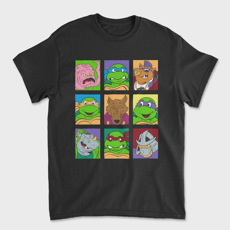 Teenage Mutant Ninja Turtles 5, Tricou Barbati (Unisex)