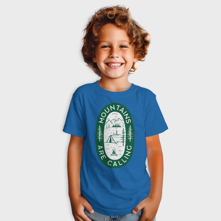 Mountains Are Calling Green, Tricou Copii