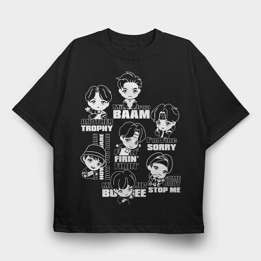 Neon Wolf Howl 8, Tricou Oversize Barbati (Unisex)