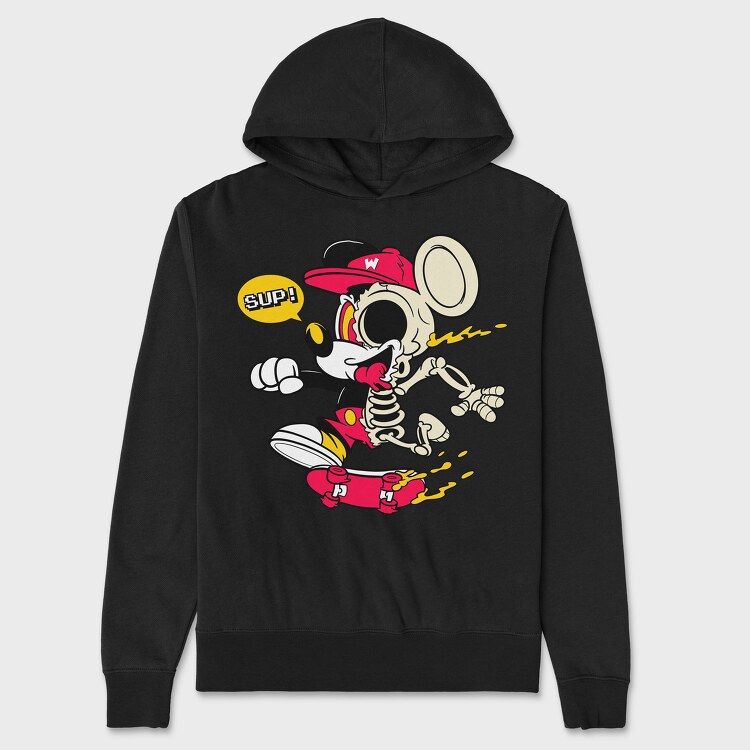 Hanorac Barbati (Unisex), Crazy Mickey