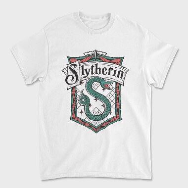 Tricou Barbati (Unisex), Slytherin Harry Potter