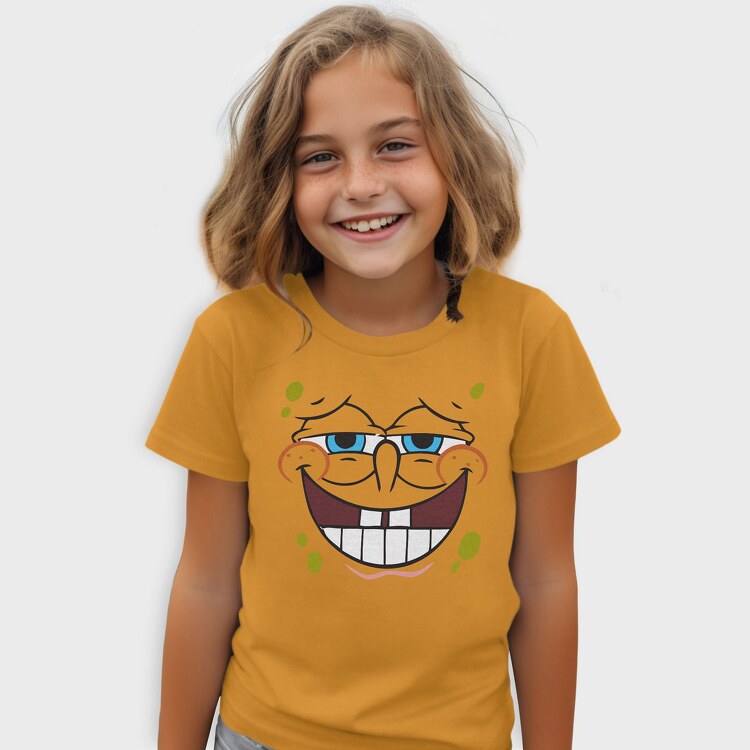 SpongeBob face 7, Tricou Copii