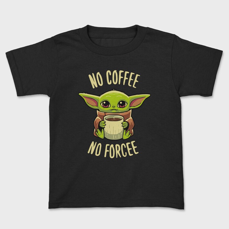 Baby Yoda Coffee, Tricou Copii