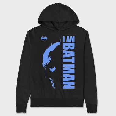 Batman Silhouette, Hanorac Oversize Barbati (Unisex)
