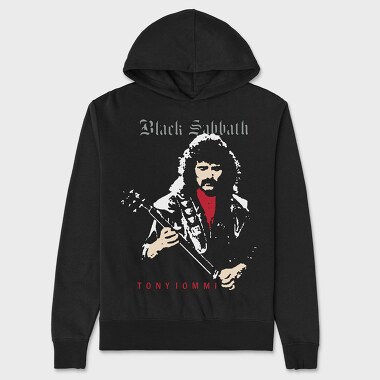 Black Sabbath Tony, Hanorac Oversize Barbati (Unisex)