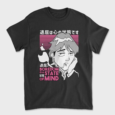 Boredom State Of Mind, Tricou Barbati (Unisex)