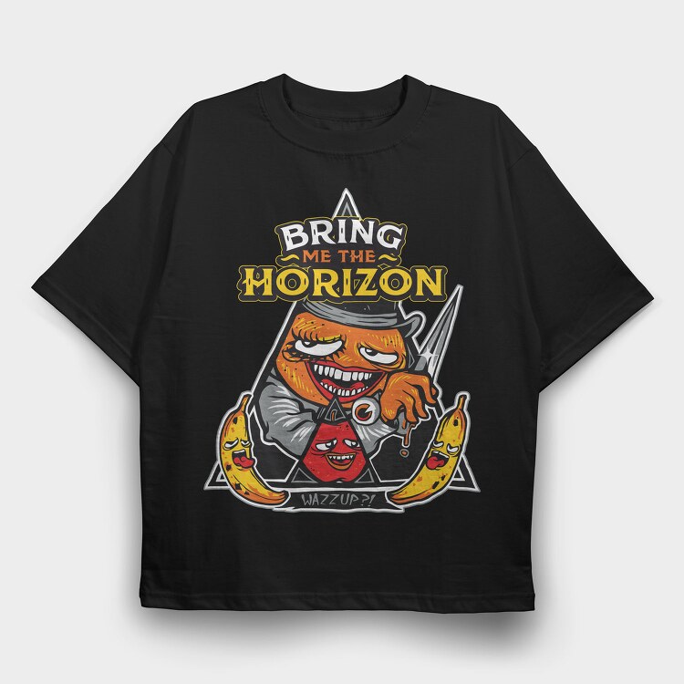 Bring Me The Horizon, Tricou Oversize Barbati (Unisex)