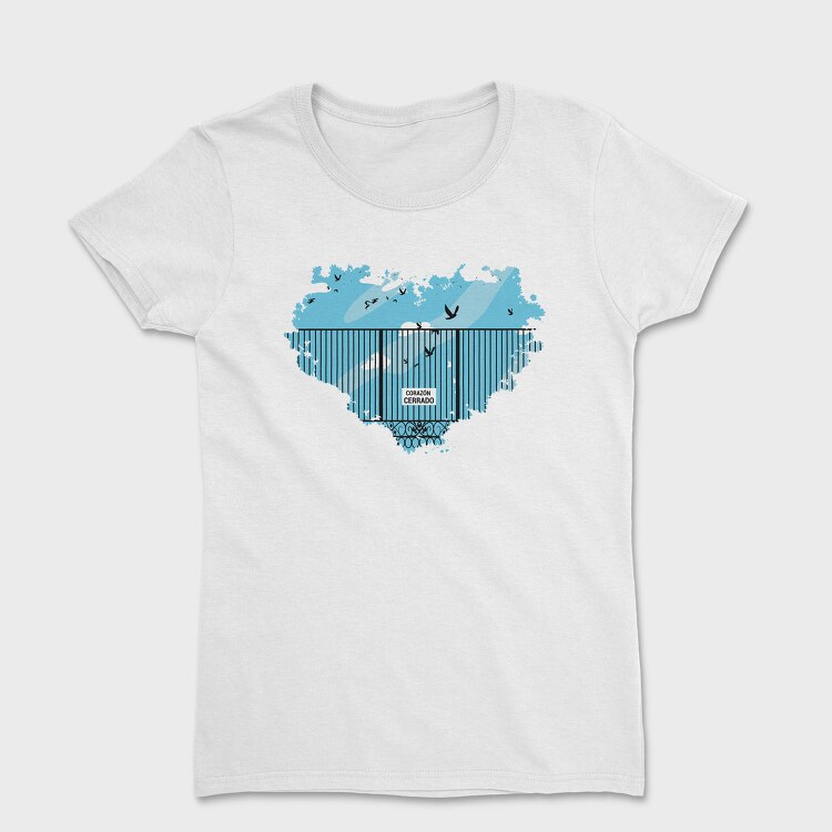 Caged Heart Freedom, Tricou Femei