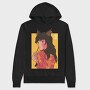 Cat Lady, Hanorac Oversize Barbati (Unisex)