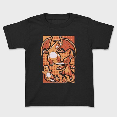 Charizard Fire Trio, Tricou Copii