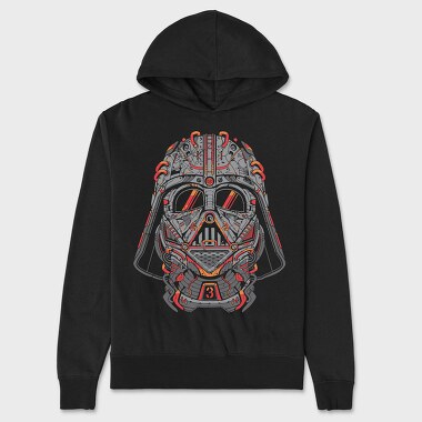 Darth Vader Map, Hanorac Oversize Barbati (Unisex)