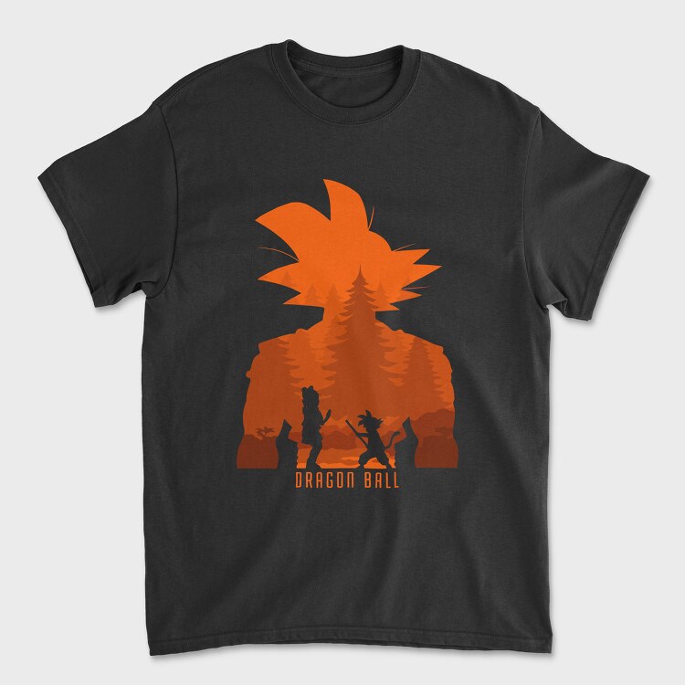 Dragonballz Forest, Tricou Barbati (Unisex)