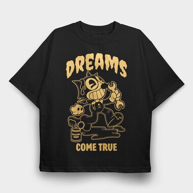Dreams Bacon Soup, Tricou Oversize Barbati (Unisex)