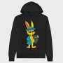 Easter Bunny Cool, Hanorac Oversize Barbati (Unisex)