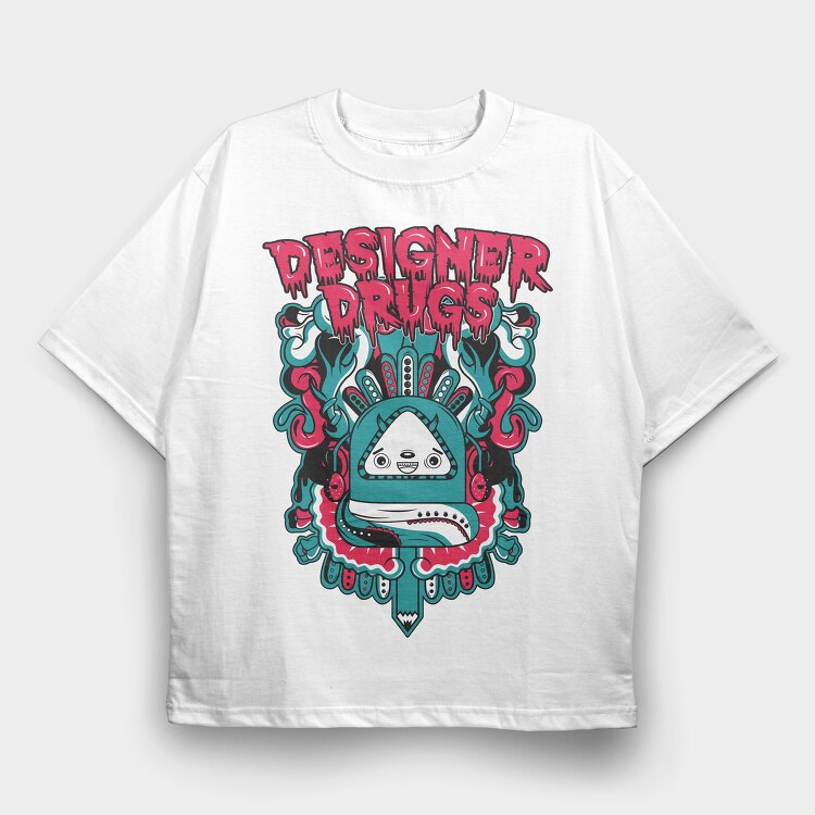 Er Drugs 1, Tricou Oversize Barbati (Unisex)