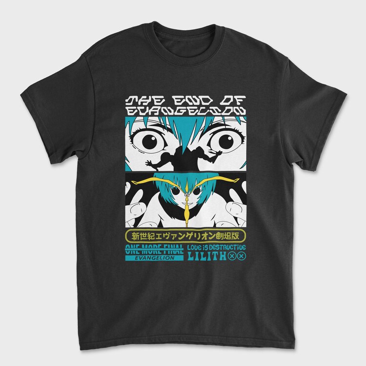 Evangelion Eyes, Tricou Barbati (Unisex)