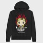 Fire Dragon Chibi, Hanorac Oversize Barbati (Unisex)