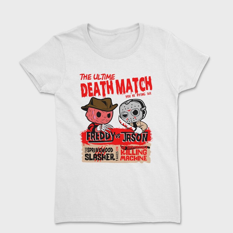 Freddy Vs Jason Slasher, Tricou Femei