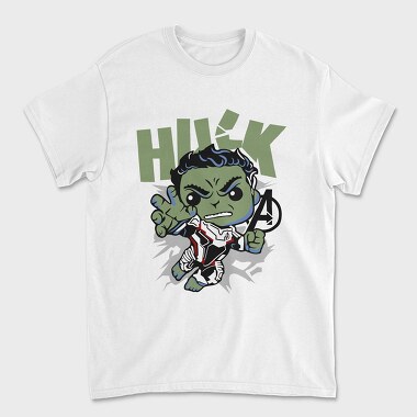 Hulk Avengers Chibi, Tricou Barbati (Unisex)