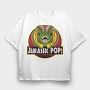 Jurrassic Pop, Tricou Oversize Barbati (Unisex)