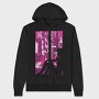 Karaoke Neon City, Hanorac Oversize Barbati (Unisex)