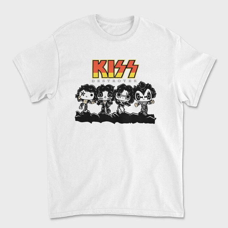 Kiss Destroyer Chibi, Tricou Barbati (Unisex)
