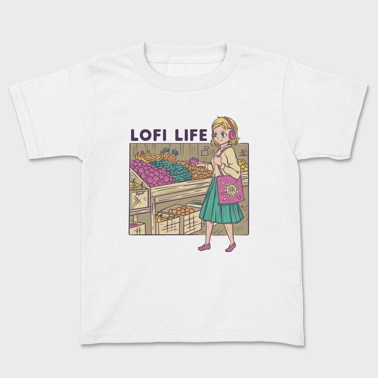 Lofi Market Life, Tricou Copii