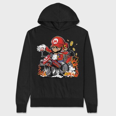 Mario Kart Speed, Hanorac Oversize Barbati (Unisex)