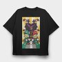 Mario Luigi Halloween, Tricou Oversize Barbati (Unisex)