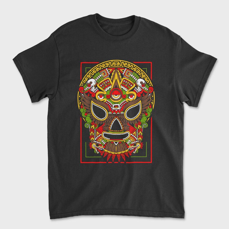 Mexican Mask, Tricou Barbati (Unisex)