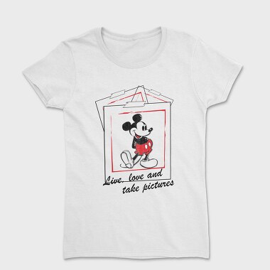 Mickey Live Love, Tricou Femei