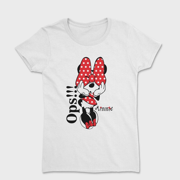 Minnie Ops Oops, Tricou Femei