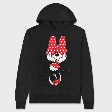 Minnie Ops Oops, Hanorac Oversize Barbati (Unisex)